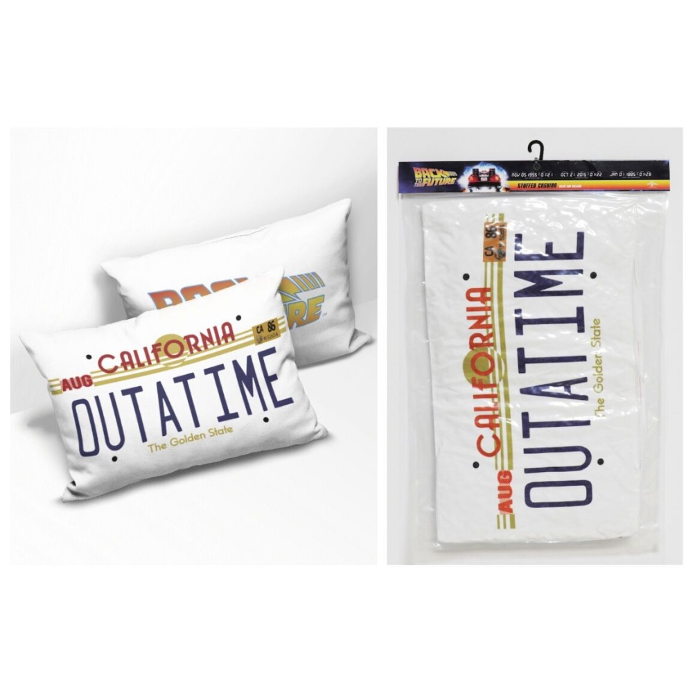 BACK TO THE FUTURE OUTATIME CUSHION PILLOW CUSCINO SD TOYS