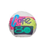 SD TOYS BACK TO THE FUTURE 80'S CAFE ROUND CUSHION PILLOW CUSCINO
