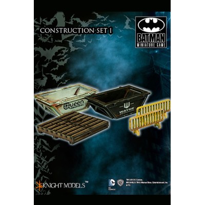 KNIGHT MODELS BATMAN MINIATURE GAME - CONSTRUCTION SET 1 SCENARY MINI RESIN STATUE FIGURE