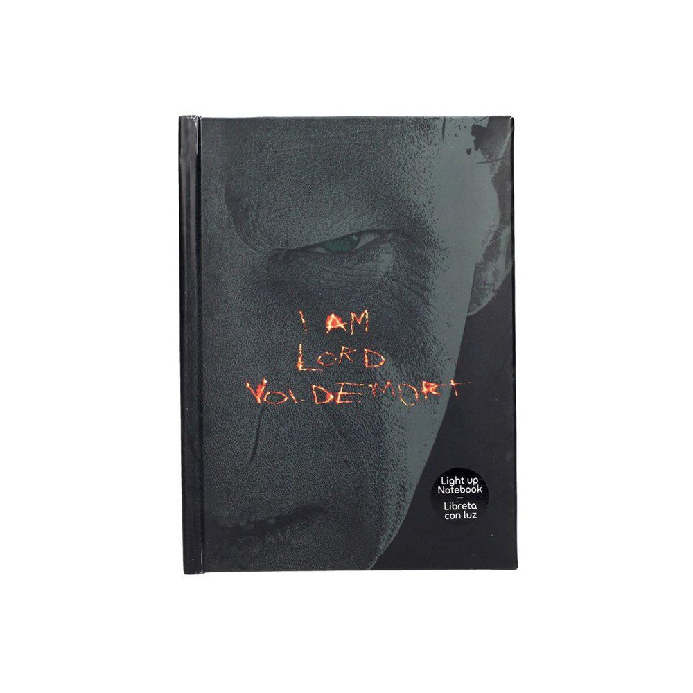 HARRY POTTER LORD VOLDEMORT NOTEBOOK DIARIO CON LUCE SD TOYS