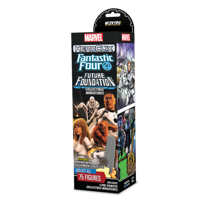 WIZKIDS MARVEL HEROCLIX FANTASTIC FOUR FUTURE FOUNDATION 10X BOOSTER BRICK