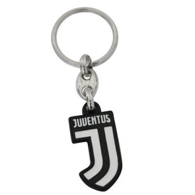 JUVENTUS FC LOGO METALLO KEYCHAIN PORTACHIAVI