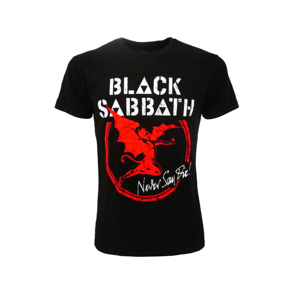 MAGLIA T SHIRT BLACK SABBATH NEVER SAY DIE