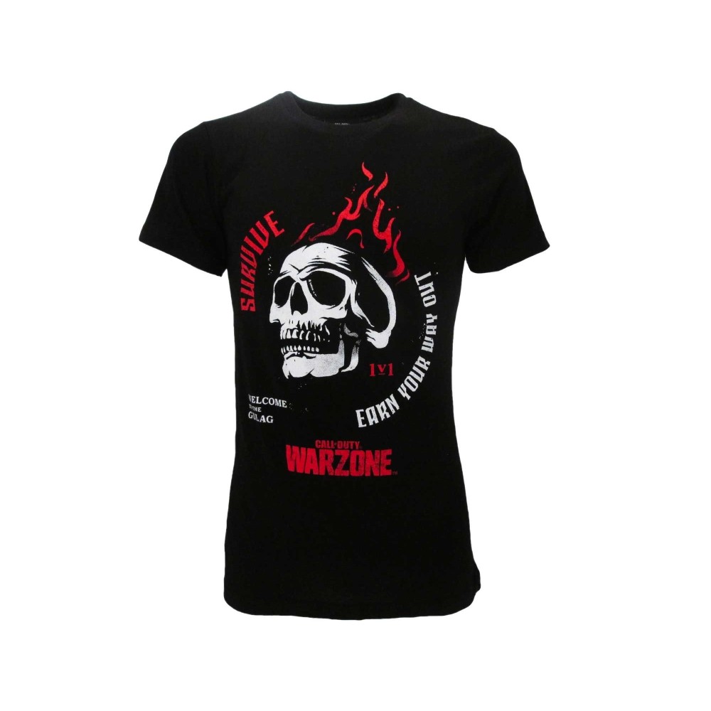 MAGLIA T SHIRT CALL OF DUTY MODERN WARZONE GULAG