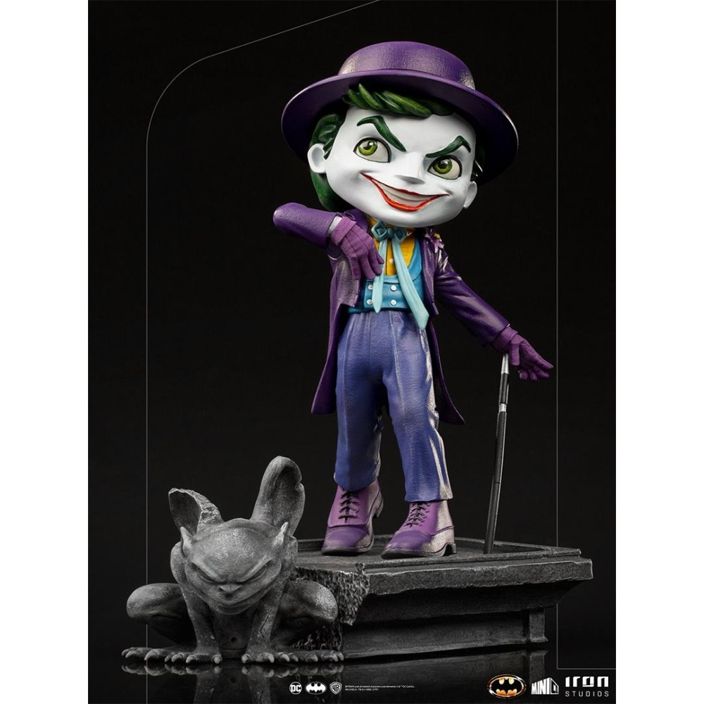 BATMAN 89 THE JOKER MINICO FIGURE STATUA IRON STUDIOS