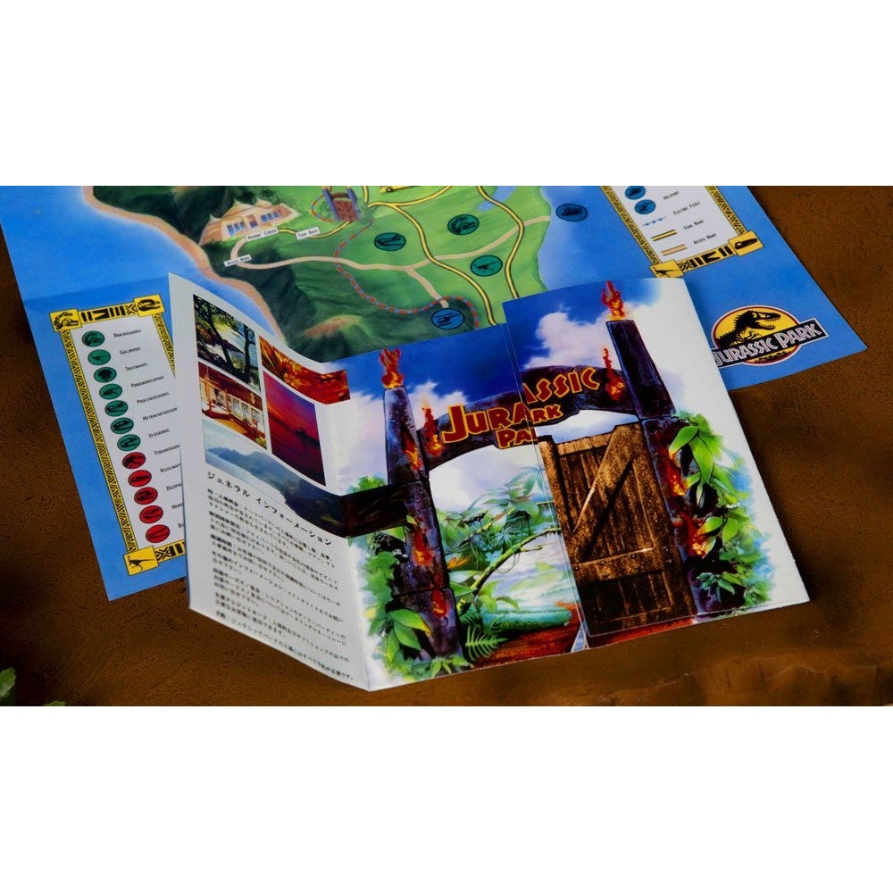 DOCTOR COLLECTOR JURASSIC PARK WELCOME KIT SET DA COLLEZIONE