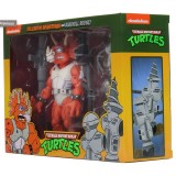 NECA TEENAGE MUTANT NINJA TURTLES TRICERATON INFANTRYMAN AND ROADKILL RODNEY 3-PACK ACTION FIGURE