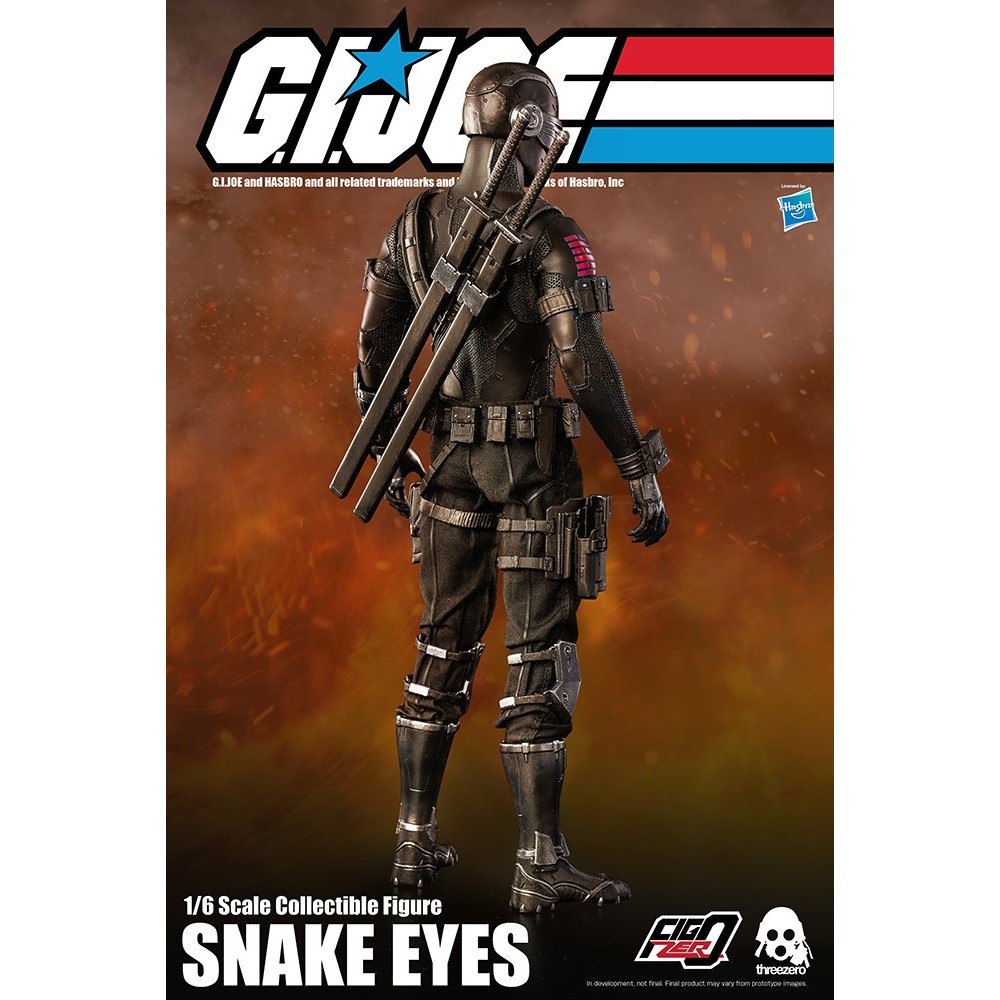 G.I. JOE SNAKE EYES 30CM ACTION FIGURE THREEZERO