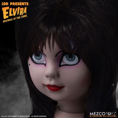 LIVING DEAD DOLLS LDD ELVIRA ACTION FIGURE MEZCO TOYS