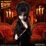 LIVING DEAD DOLLS LDD ELVIRA ACTION FIGURE MEZCO TOYS