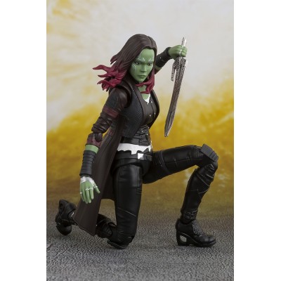 AVENGERS INFINITY WAR GAMORA S.H. FIGUARTS ACTION FIGURE BANDAI
