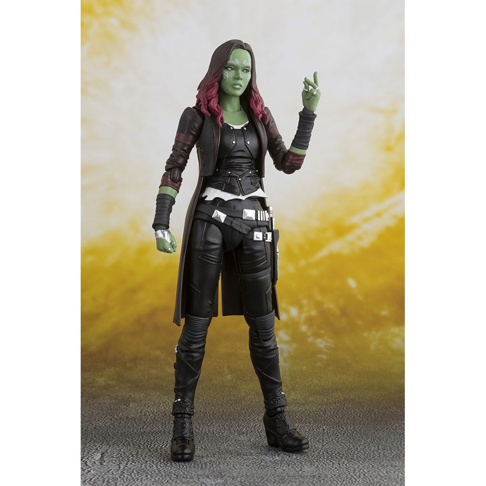 AVENGERS INFINITY WAR GAMORA S.H. FIGUARTS ACTION FIGURE BANDAI