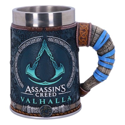 NEMESIS NOW ASSASSIN'S CREED VALHALLA LOGO RESIN TANKARD