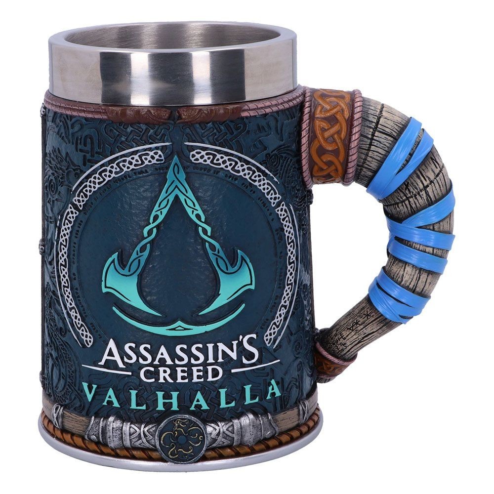 NEMESIS NOW ASSASSIN'S CREED VALHALLA LOGO RESIN TANKARD