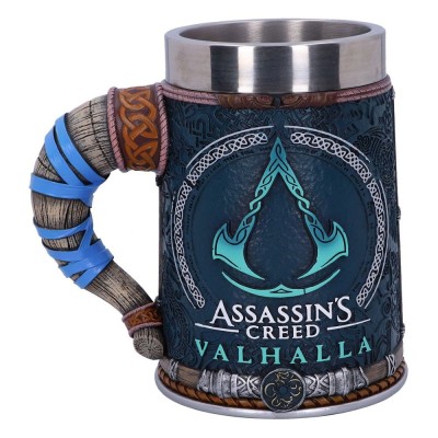 NEMESIS NOW ASSASSIN'S CREED VALHALLA LOGO RESIN TANKARD