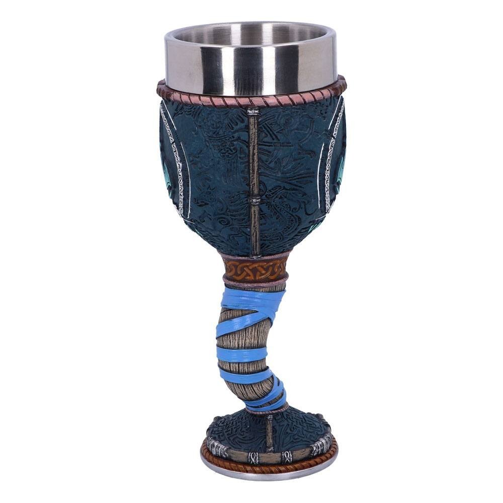 NEMESIS NOW ASSASSIN'S CREED VALHALLA LOGO RESIN GOBLET