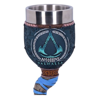 NEMESIS NOW ASSASSIN'S CREED VALHALLA LOGO RESIN GOBLET