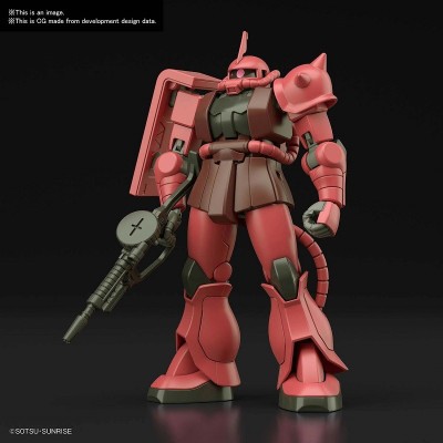 HIGH GRADE HGUC GUNDAM ZAKU II MS-06S 1/144 MODEL KIT BANDAI