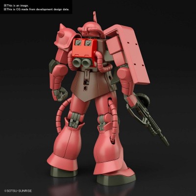 HIGH GRADE HGUC GUNDAM ZAKU II MS-06S 1/144 MODEL KIT BANDAI