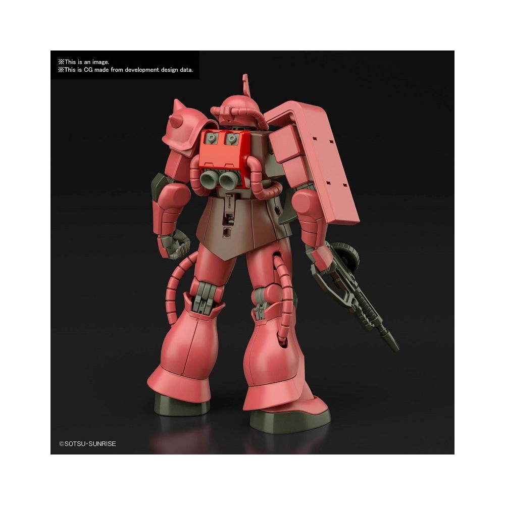 HIGH GRADE HGUC GUNDAM ZAKU II MS-06S 1/144 MODEL KIT BANDAI