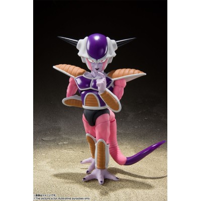 BANDAI DRAGON BALL Z FRIEZA (FREEZER) FIRST FORM + POD SET S.H. FIGUARTS ACTION FIGURE