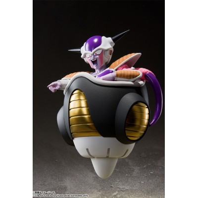 BANDAI DRAGON BALL Z FRIEZA (FREEZER) FIRST FORM + POD SET S.H. FIGUARTS ACTION FIGURE