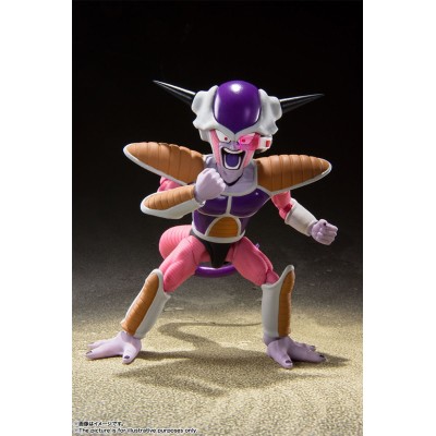 BANDAI DRAGON BALL Z FRIEZA (FREEZER) FIRST FORM + POD SET S.H. FIGUARTS ACTION FIGURE