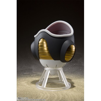 BANDAI DRAGON BALL Z FRIEZA (FREEZER) FIRST FORM + POD SET S.H. FIGUARTS ACTION FIGURE