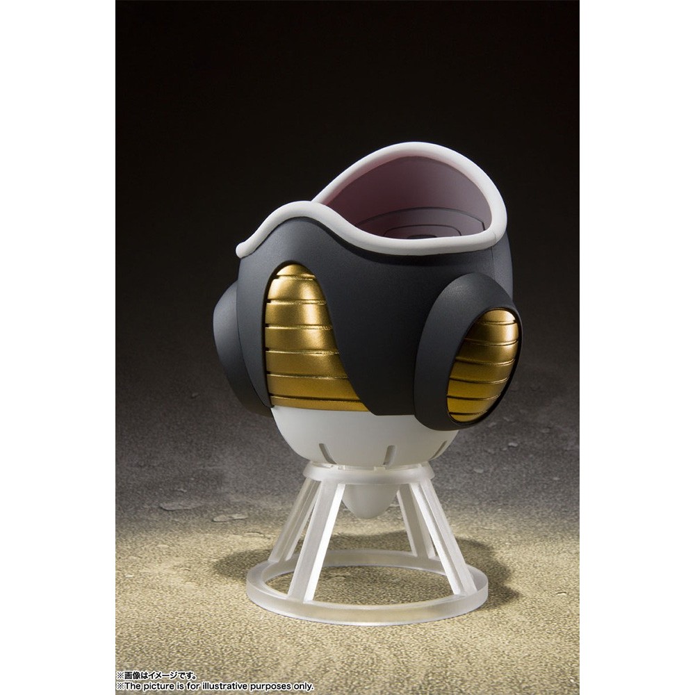 BANDAI DRAGON BALL Z FRIEZA (FREEZER) FIRST FORM + POD SET S.H. FIGUARTS ACTION FIGURE