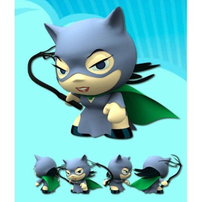 LITTLE MATES DC COMICS MINI FIGURE - CATWOMAN