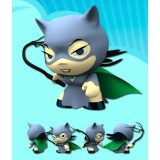 LITTLE MATES DC COMICS MINI FIGURE - CATWOMAN
