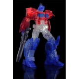 FLAME TOYS TRANSFORMERS OPTIMUS PRIME CLEAR MODEL KIT ACTION FIGURE