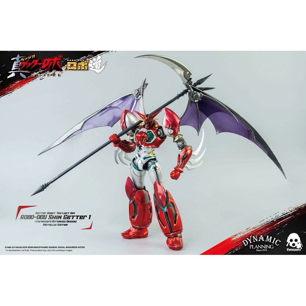 THREEZERO SHIN GETTER 1 ROBO DOU METALLIC ACTION FIGURE