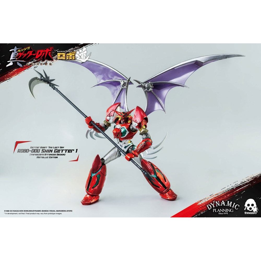THREEZERO SHIN GETTER 1 ROBO DOU METALLIC ACTION FIGURE