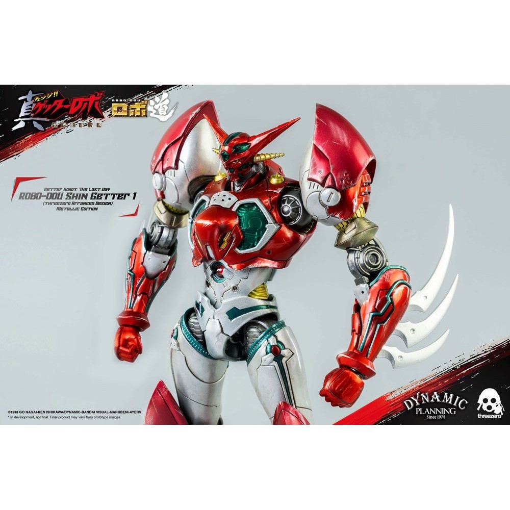 THREEZERO SHIN GETTER 1 ROBO DOU METALLIC ACTION FIGURE