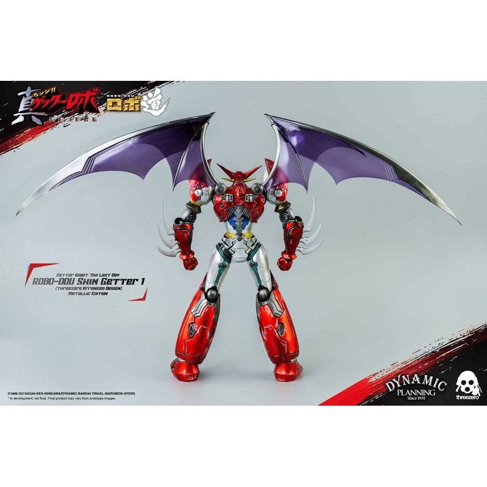 THREEZERO SHIN GETTER 1 ROBO DOU METALLIC ACTION FIGURE