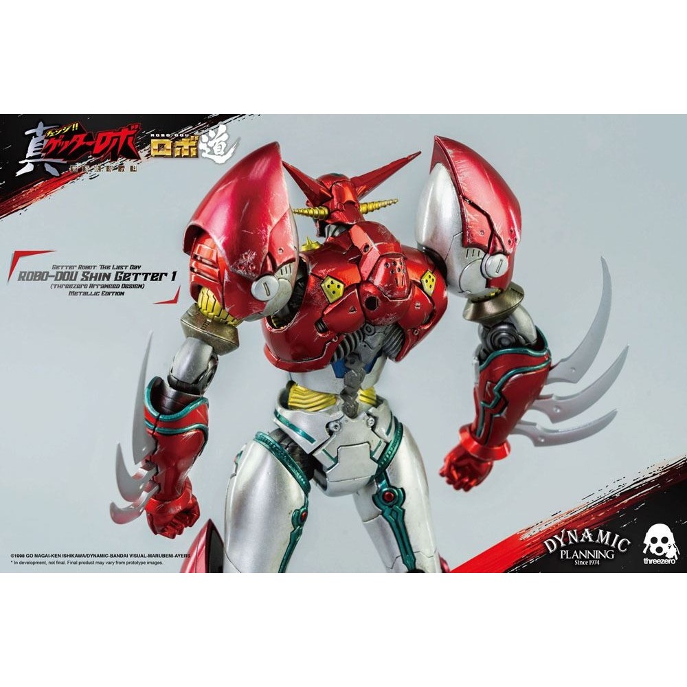 THREEZERO SHIN GETTER 1 ROBO DOU METALLIC ACTION FIGURE