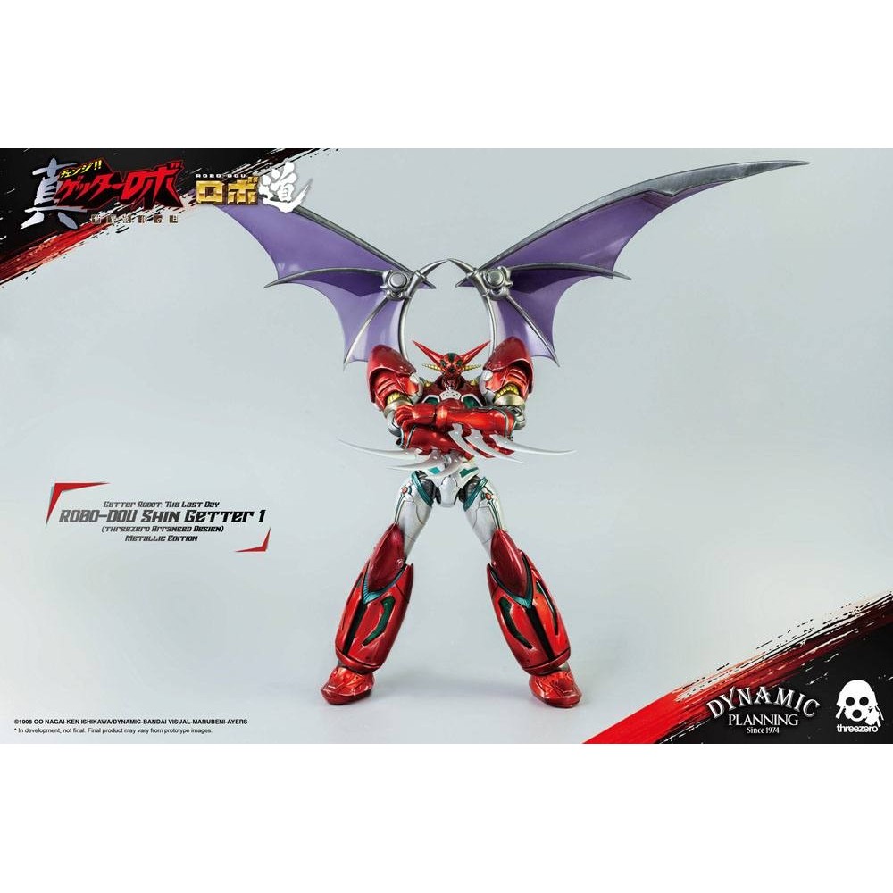 THREEZERO SHIN GETTER 1 ROBO DOU METALLIC ACTION FIGURE