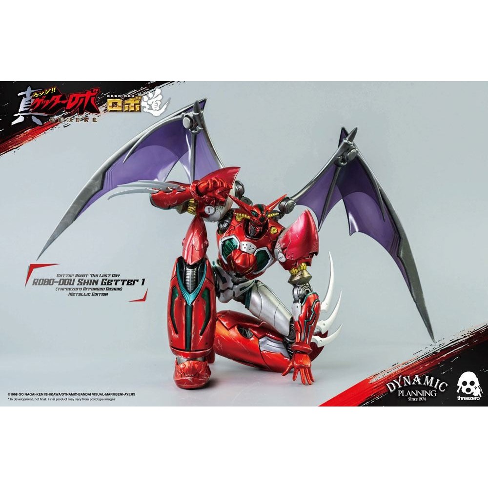 THREEZERO SHIN GETTER 1 ROBO DOU METALLIC ACTION FIGURE