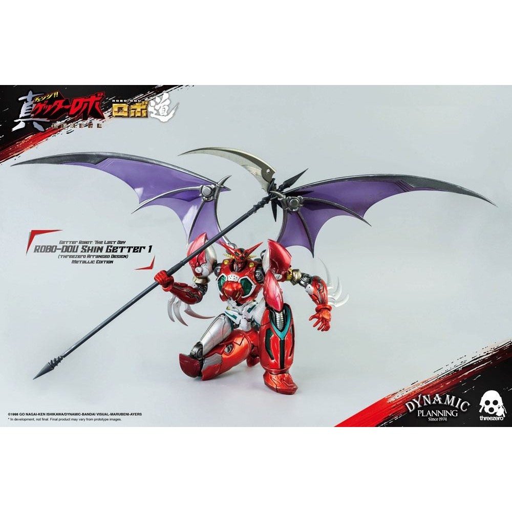 THREEZERO SHIN GETTER 1 ROBO DOU METALLIC ACTION FIGURE