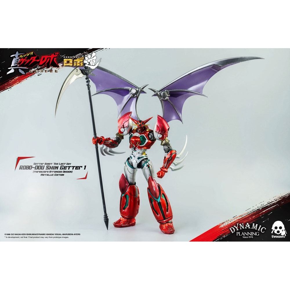 THREEZERO SHIN GETTER 1 ROBO DOU METALLIC ACTION FIGURE
