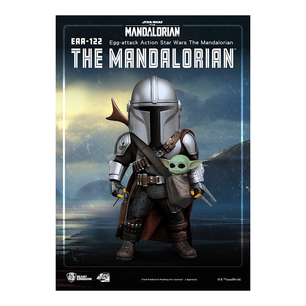 STAR WARS THE MANDALORIAN EGG ATTACK ACTION FIGURE BEAST KINGDOM