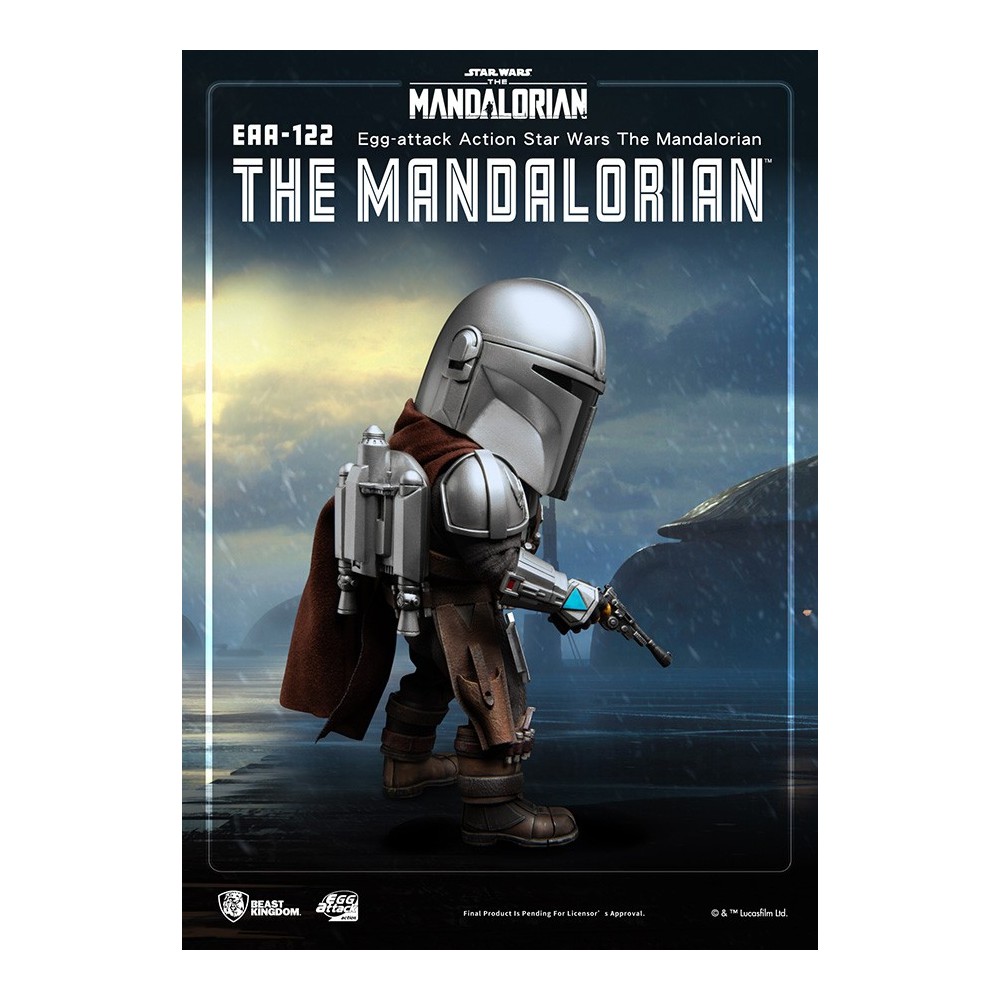 STAR WARS THE MANDALORIAN EGG ATTACK ACTION FIGURE BEAST KINGDOM