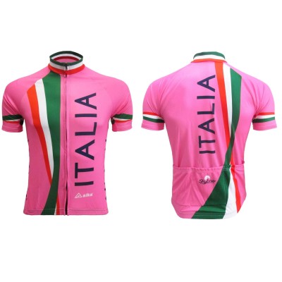 MAGLIA DIVISA CICLISMO ITALIA NAZIONALE ROSA ITALY TEAM CYCLING ALKA