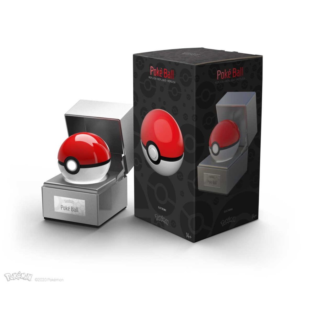 POKEMON POKEBALL REPLICA DIECAST WAND COMPANY