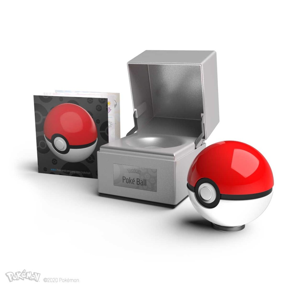 POKEMON POKEBALL REPLICA DIECAST WAND COMPANY