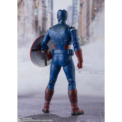 BANDAI AVENGERS ASSEMBLE CAPTAIN AMERICA S.H. FIGUARTS ACTION FIGURE