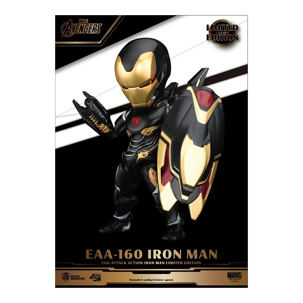 EAA-160 IRON MAN EGG ATTACK LIMITED EDITION ACTION FIGURE BEAST KINGDOM