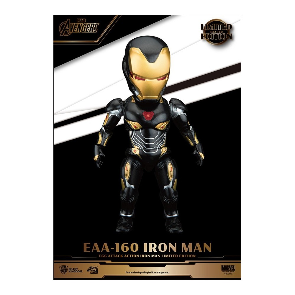 EAA-160 IRON MAN EGG ATTACK LIMITED EDITION ACTION FIGURE BEAST KINGDOM