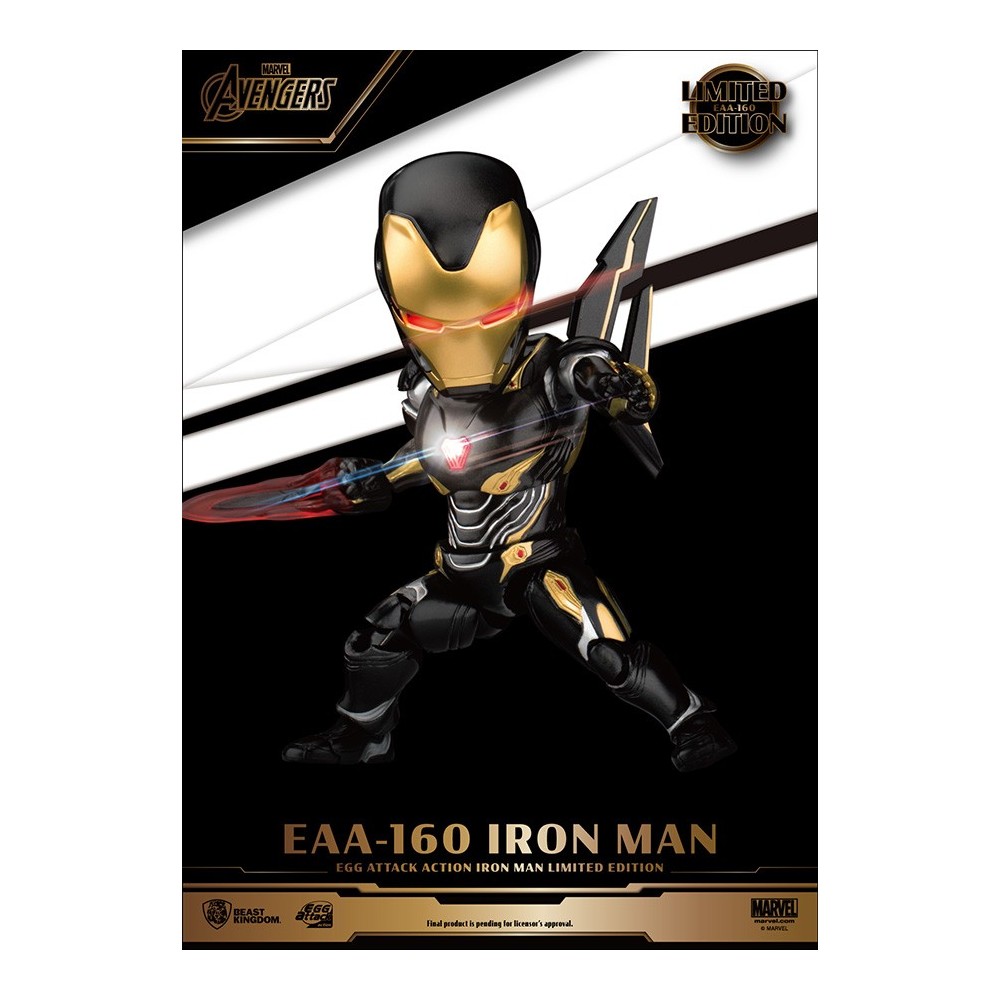 EAA-160 IRON MAN EGG ATTACK LIMITED EDITION ACTION FIGURE BEAST KINGDOM